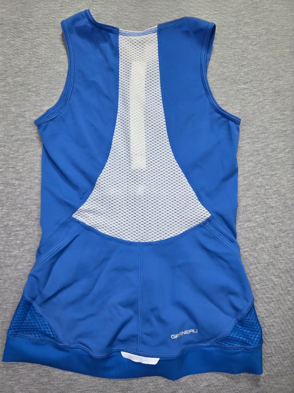 Louis Garneau Women's Sprint Tri Triathlon Top Size Small Blue NWT Cycling Tank - Picture 4 of 7